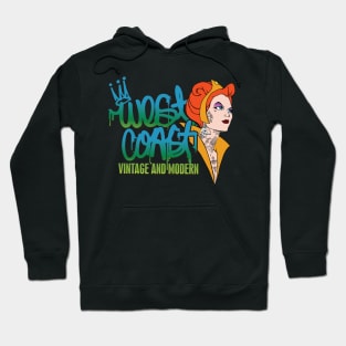 Chola Teela West Coast Vintage Modern Hoodie